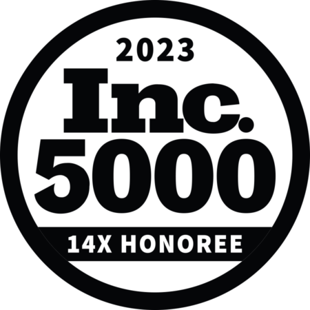Inc. 5000 14x honoree footer badge